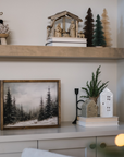 Burlap Pine Tree
