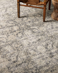 Alie Rug | Charcoal/Beige