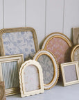 Beveled Square Gold Photo Frame