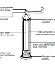 Brass Salt Mill