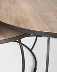 Clark Nesting Coffee Table | White Washed Wood