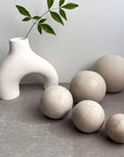 Concrete Sphere Decor | 4.5"Dia