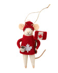 Cozy Canuck Mouse Ornament