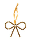 Crystal Bow Ornament