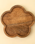 Daisy Wooden Dish