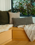 Layna Linen Pillow | Avocado