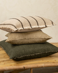 Layna Linen Pillow | Avocado