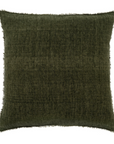 Layna Linen Pillow | Avocado