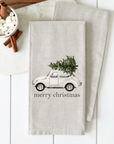 Driving Home for Christmas Hand & Dish Towel