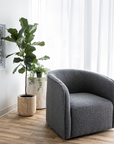 Evita Swivel Accent Chair