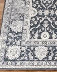Noor Vintage Rug | Dark Charcoal