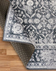 Noor Vintage Rug | Dark Charcoal