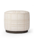 Sinclair Pouf | Sheffield Ivory