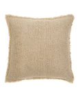 Fringed Boucle Pillow | Light Sand