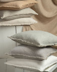 Fringed Boucle Pillow | Off White