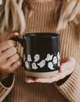 Black Ghost Stoneware Mug