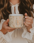 Gold Leaves Coffee Mug