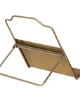 Gold Metal Cookbook Stand