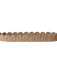 Hand-Woven Bankuan Scalloped Tray