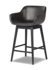 Hannah Swivel Stool | Sonoma Black