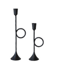 Harper Candlestick - Black