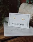 Heart Valley Stud Earrings