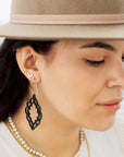 Heart Valley Stud Earrings