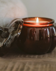 Hello Fall Pumpkin Jar Candle