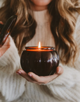Hello Fall Pumpkin Jar Candle