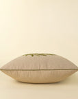 Embroidered Wreath Pillow