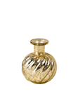 Mercury Swirl Bud Vase