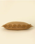 Velvet Scallop Pillow | Gold