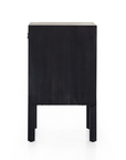 Isador Bar Cabinet | Black Wash Poplar