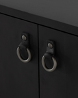 Isador Bar Cabinet | Black Wash Poplar