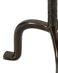 Jocelyn End Table | Dark Brass