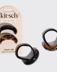 Black & Tort Cloud Cuffs