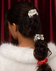 Holiday Ruched Satin Scrunchie Set | 7pcs