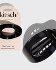 Oversized Flat Cloud Clip | Black