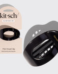 Oversized Flat Cloud Clip | Black