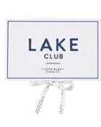 Lake Club Domino Book Box