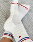 Le Bon Shoppe Embroidered Boyfriend Socks