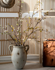 Long Weigela Flower Stem | White