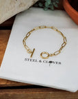 Louisa Paperclip Chain Bracelet