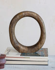 Mango Wood Circle Decor
