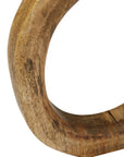 Mango Wood Circle Decor