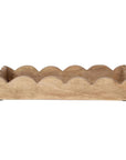 Mango Wood Scalloped Tray