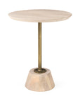 Maxwell Pedestal Accent Table