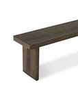 Monterey Bench | Aged Brown
