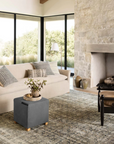 Morgan Rug | Navy/Sand