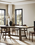 Munich Dining Table | Warm Natural Oak Veneer